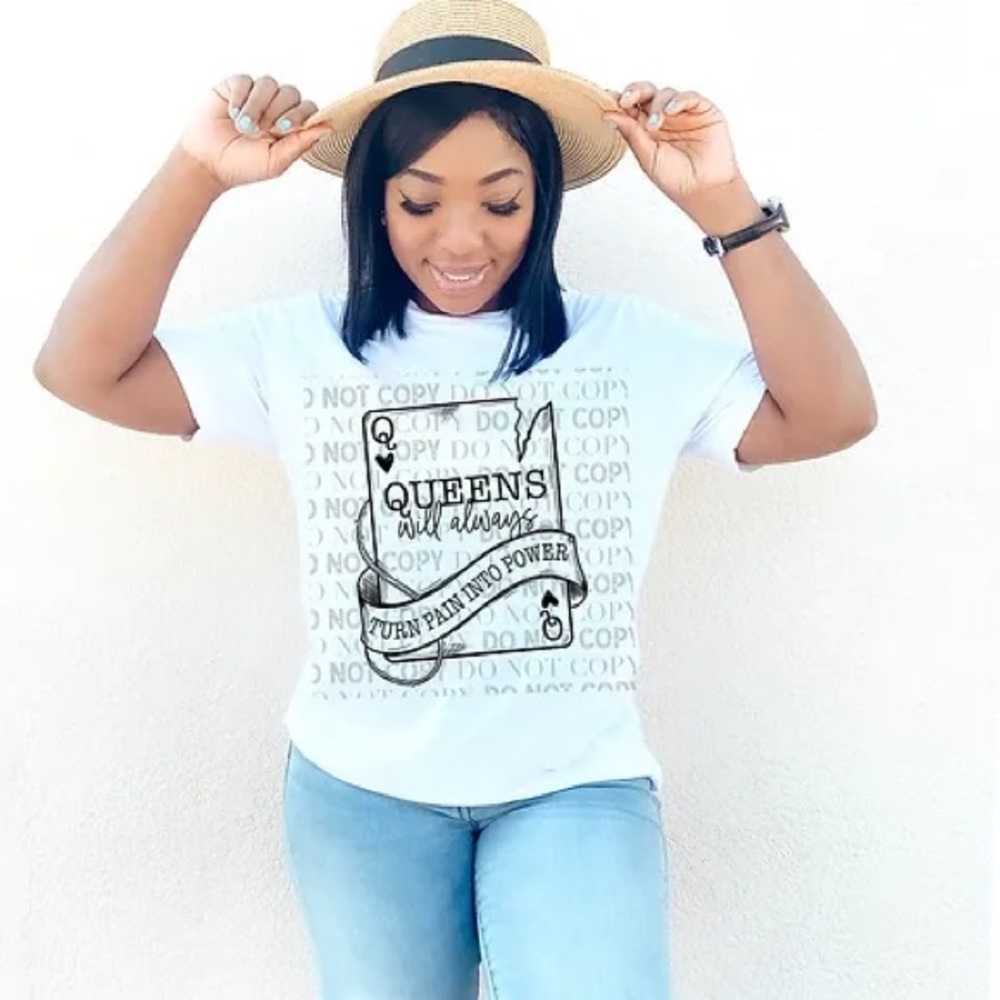 Queens will always turn pain into power tee shirt